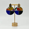 Load image into Gallery viewer, light weight earrings, Fall Colors Earrings, Statement Earrings. 